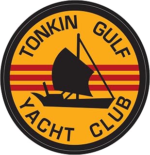 MEDALS OF AMERICA EST. 1976 Tonkin Gulf Yacht Club Decal 6 Inch