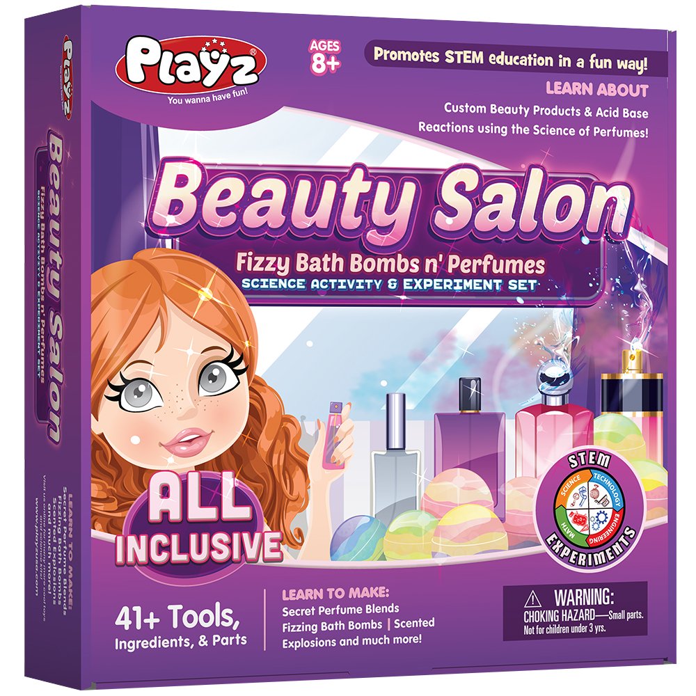Buy Beauty Salon Fizzy Bath Bombs n' Perfumes Science Activity