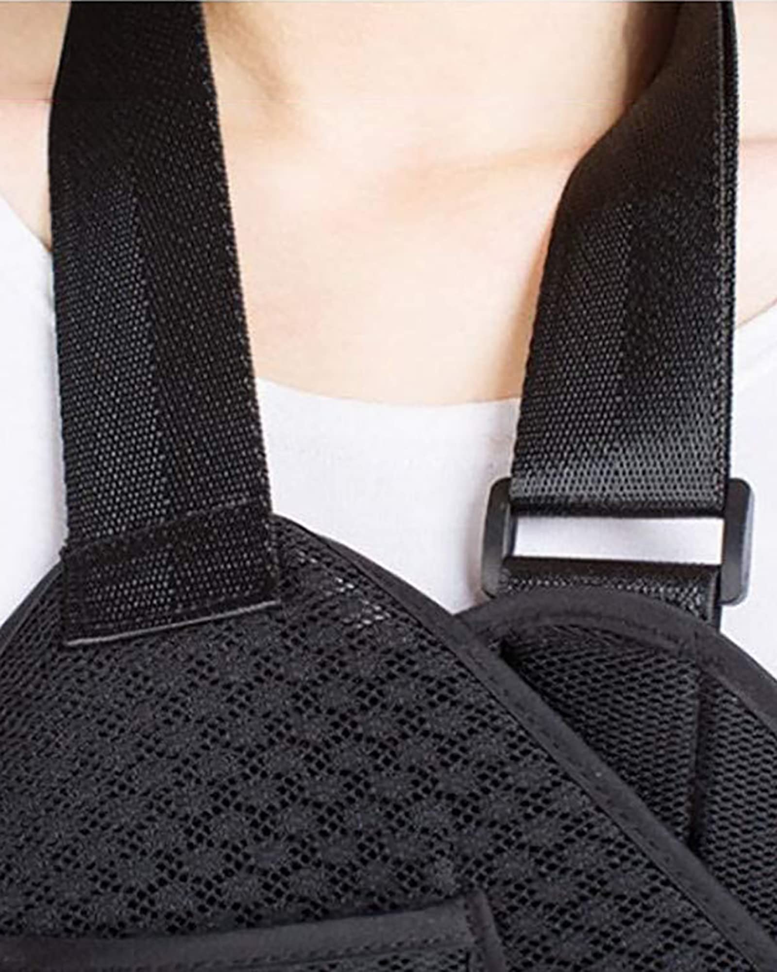 Soporte universal para brazo, correa triangular, bufanda, clavícula, eslinga para muñeca, estabilizador inmovilizador ajustable para fracturas rotas
