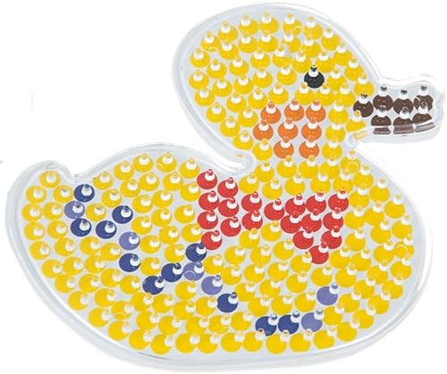 Miniatura 6 de WellieSTR Plantilla de cuentas Hama de 19 Stlye de 0.197 in con papel de colore plantilla de plástico Jigsaw Perler Beads DIY Forma transparente