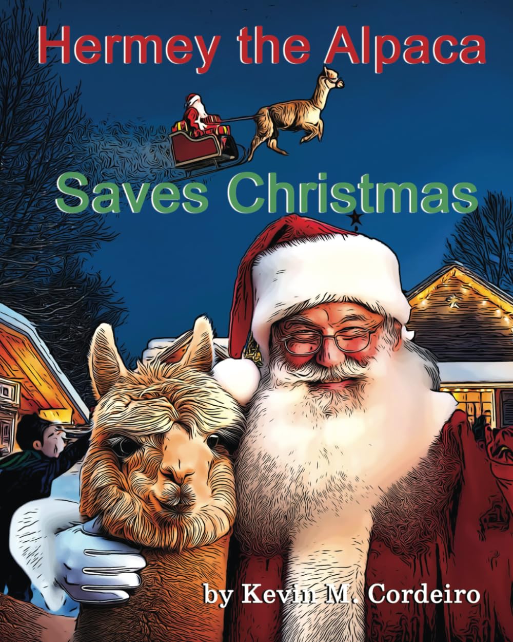 Hermey the Alpaca Saves Christmas (Hermey the Alpaca - Children's Picture Book)