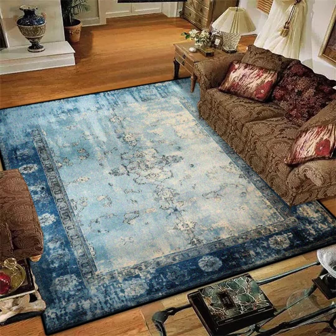 Tapis de sol lavable pour en finir avec les taches sous la table basse