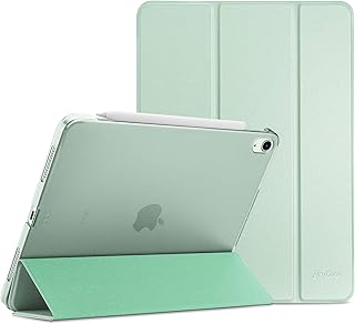 ProCase iPad Air 5th Gen 2022 /Air 4 Generation10.9 Inch 2020 Case, Slim Stand Hard Back Shell Protective Smart Cover Cases for iPad Air 5 /iPad Air 10.9" 4th Gen 2020 -Green