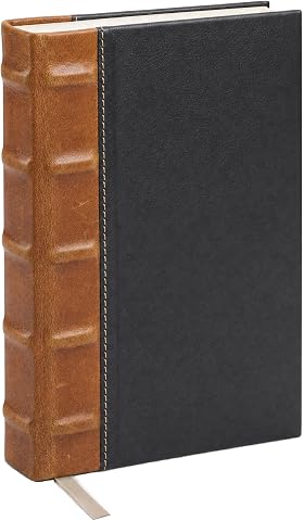 Hardcover Journal, Full-Grain Leather Executive Notebook