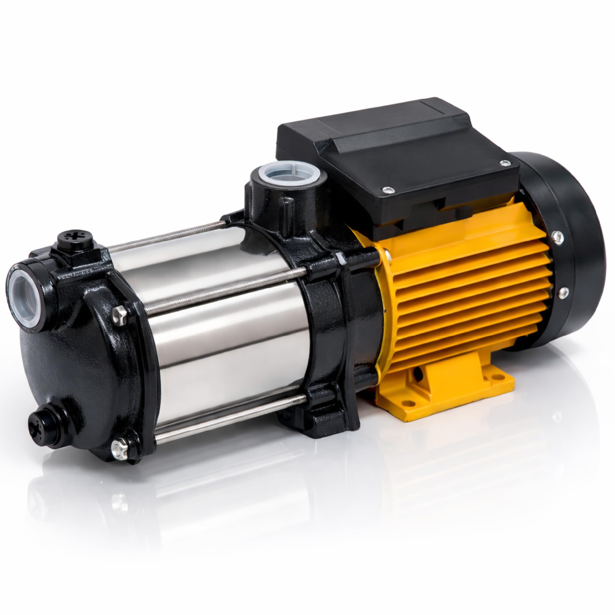 Pompa acqua 0,75 kW (1 CV), portata max. 3600 l/h, altezza max. 55 mca. Pompa pressurizzatrice per casa, giardino e irrigazione. pompa di pressione -Fluvia