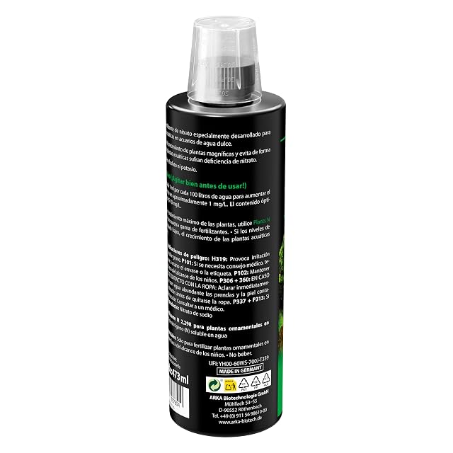 Foto 3 de 7 de Fertilizante Nitrógeno Acuario 473 ml - Plants N para Plantas