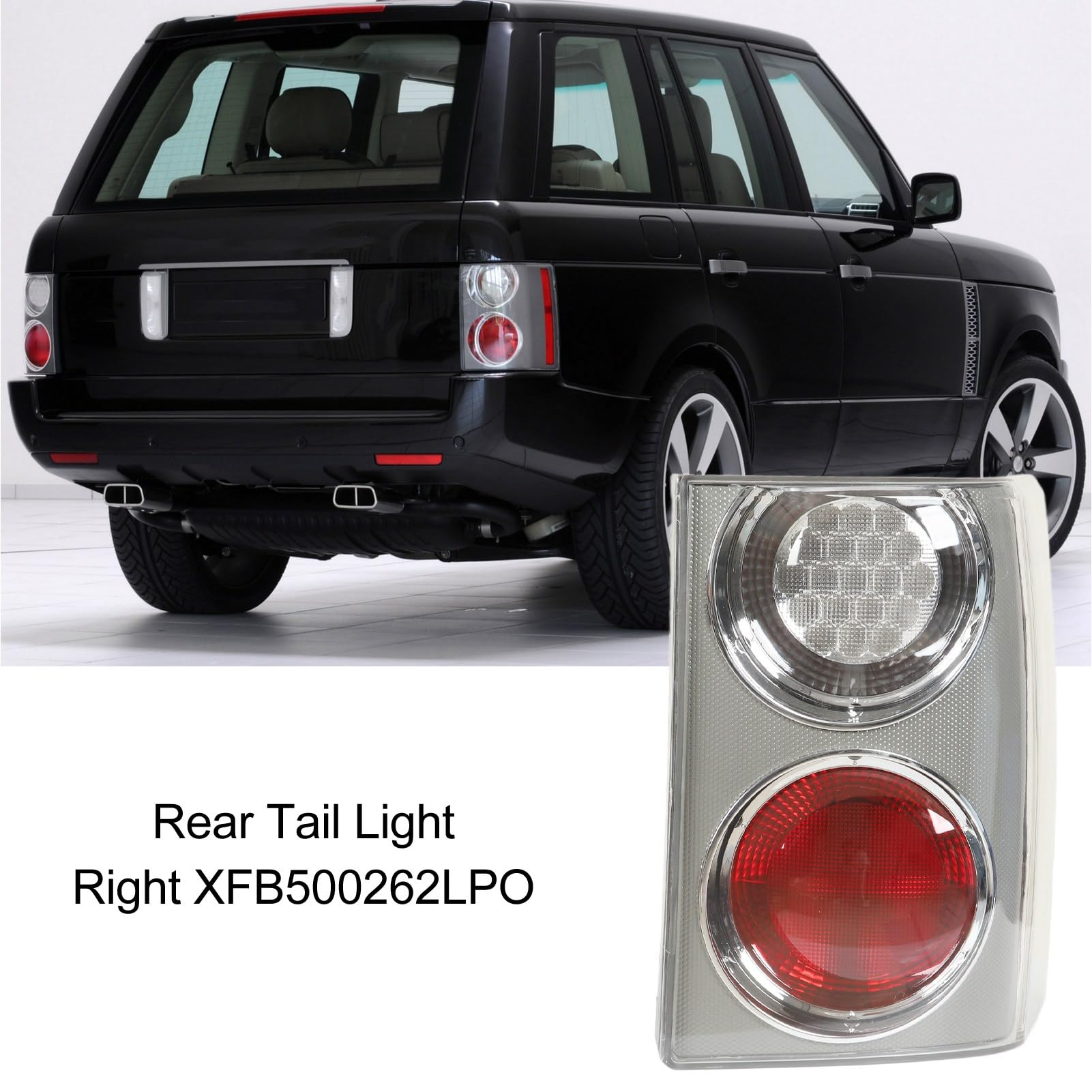 Fanale Posteriore LED Per Range Rover L322 2005-2009 - Gruppo Ottico Destro Con Luci Stop, Frecce E Retromarcia, Sostituzione Diretta XFB500262LPO