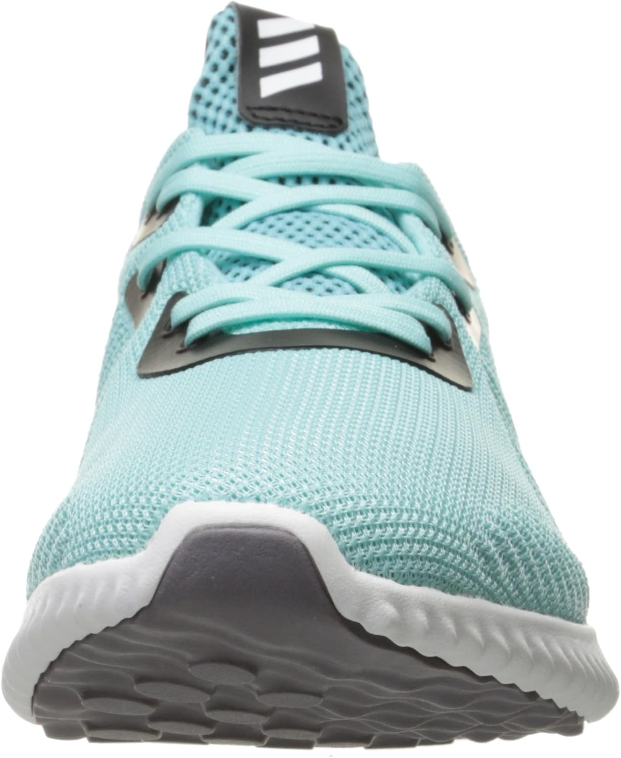 adidas Women's Alphabounce 1 w Running Shoe, Clear Aqua/White/Trace Grey, 8 M US