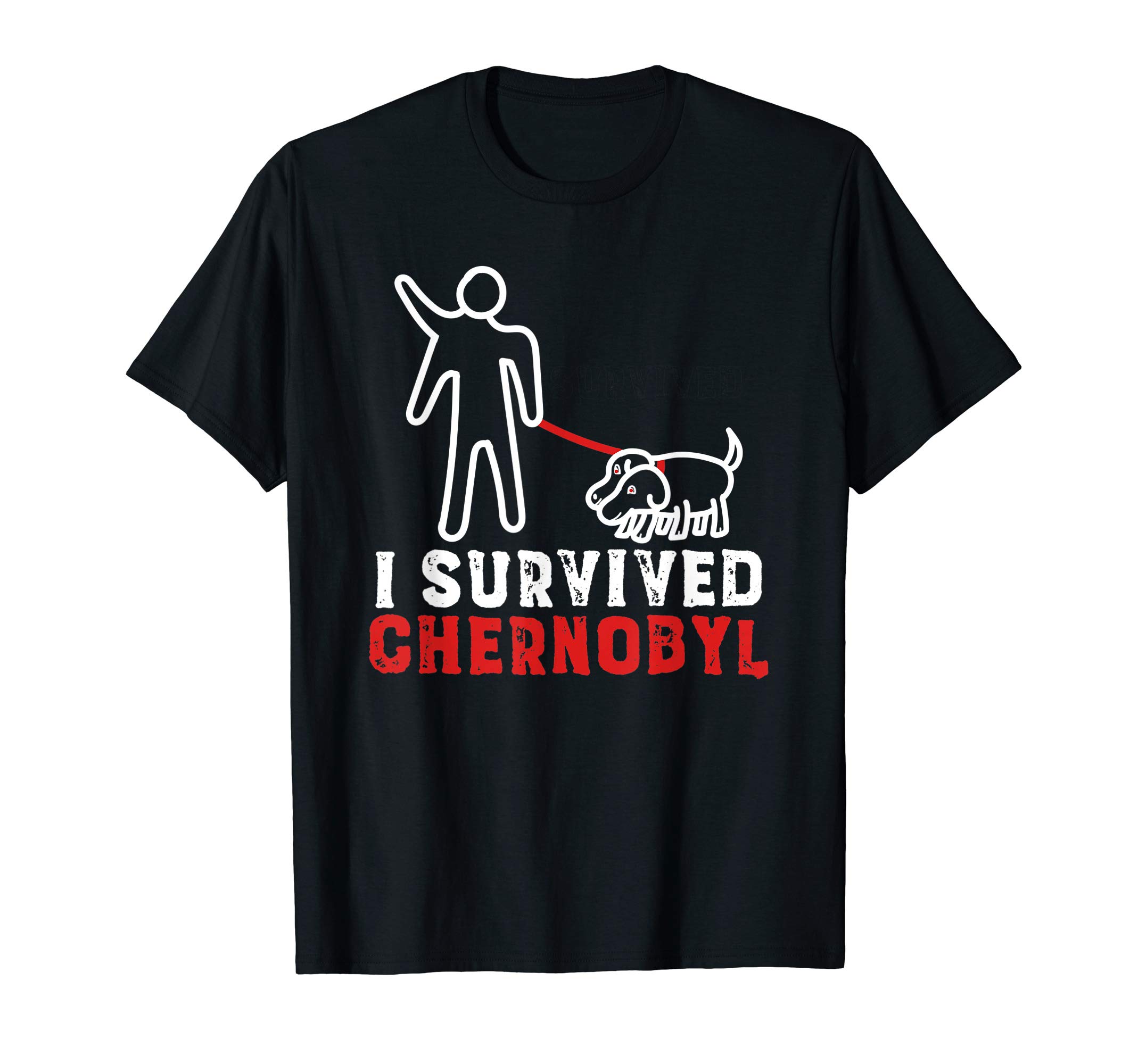 I Survived ChernobylCrude Humor Radiation Meme Gift T-Shirt
