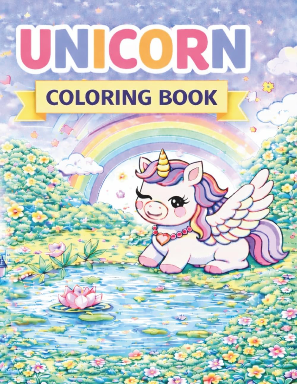 UNICORN COLORING BOOK: A Magical Coloring Adventure for Kids
