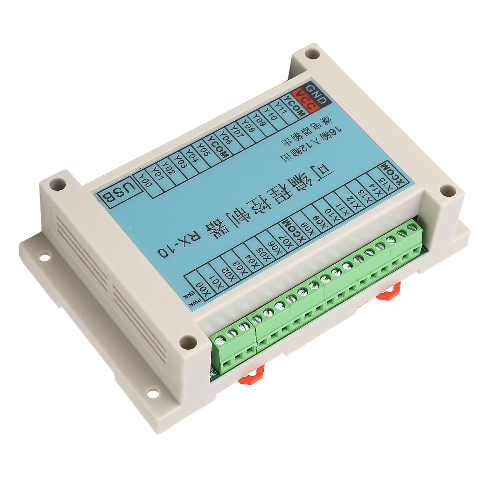 Controlador programable PLC, control secuencial, tarjeta de control industrial de gran compatibilidad, 12-24V respuesta rápida para materiales de construcción
