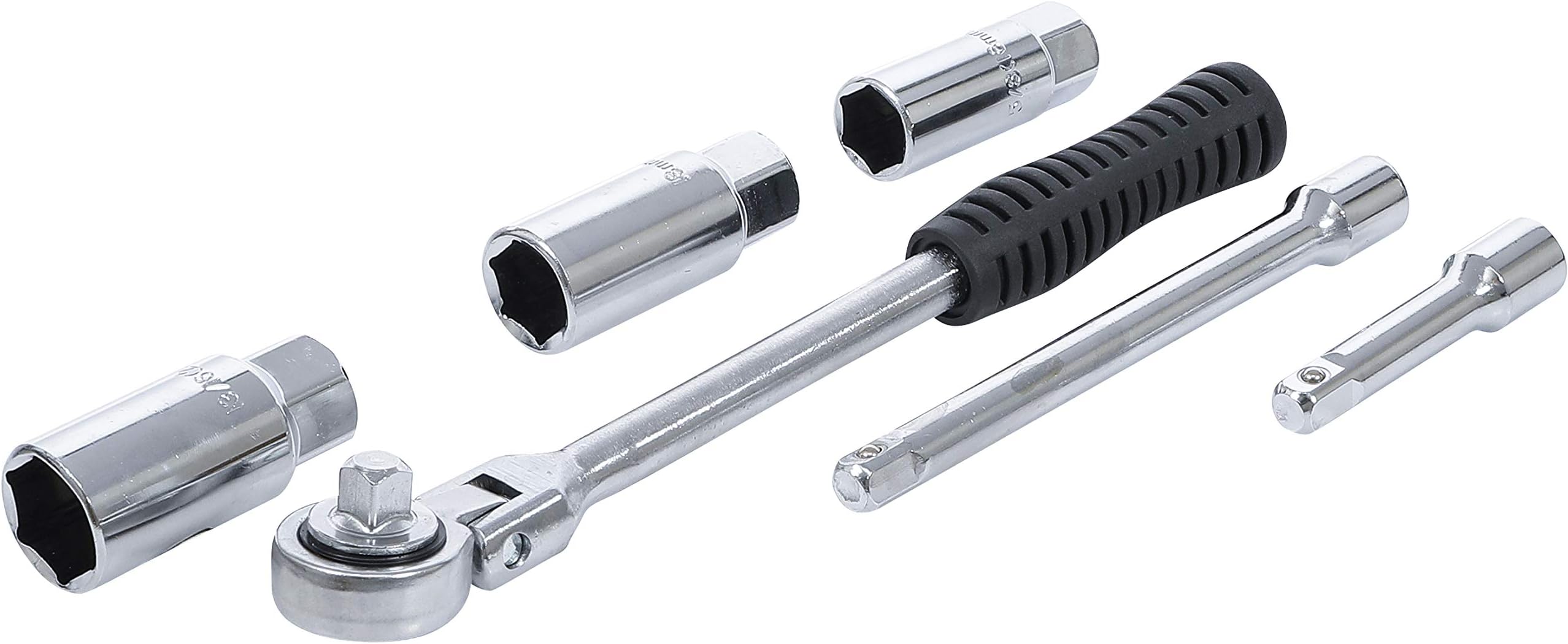 BGS Diy 137 | Spark Plug Tool Set | 10 mm (3/8") Drive | 6 pcs.