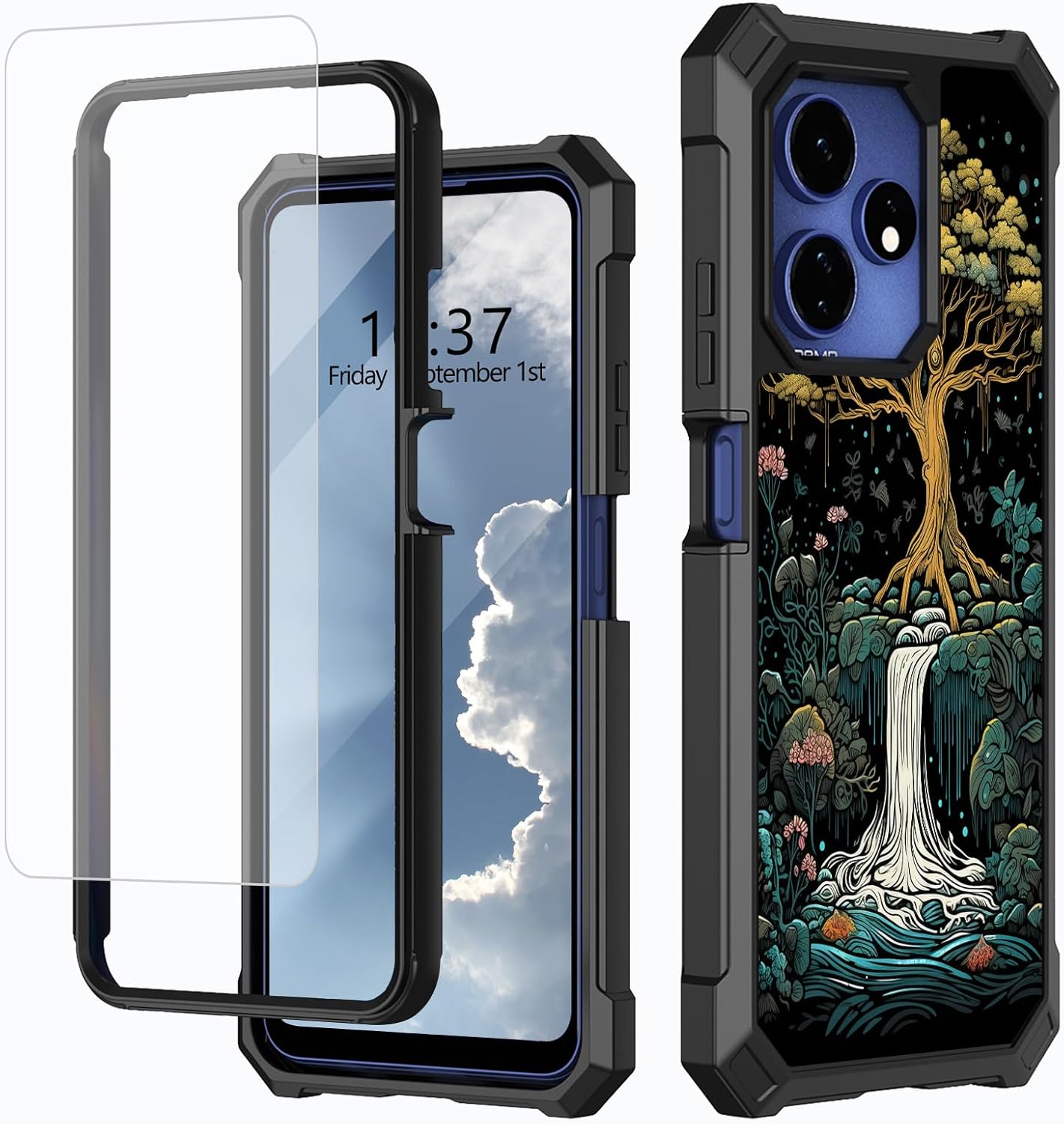 WZCJDHMJ Funda para Boost Mobile Celero 5G+ Plus 2024 (3ª