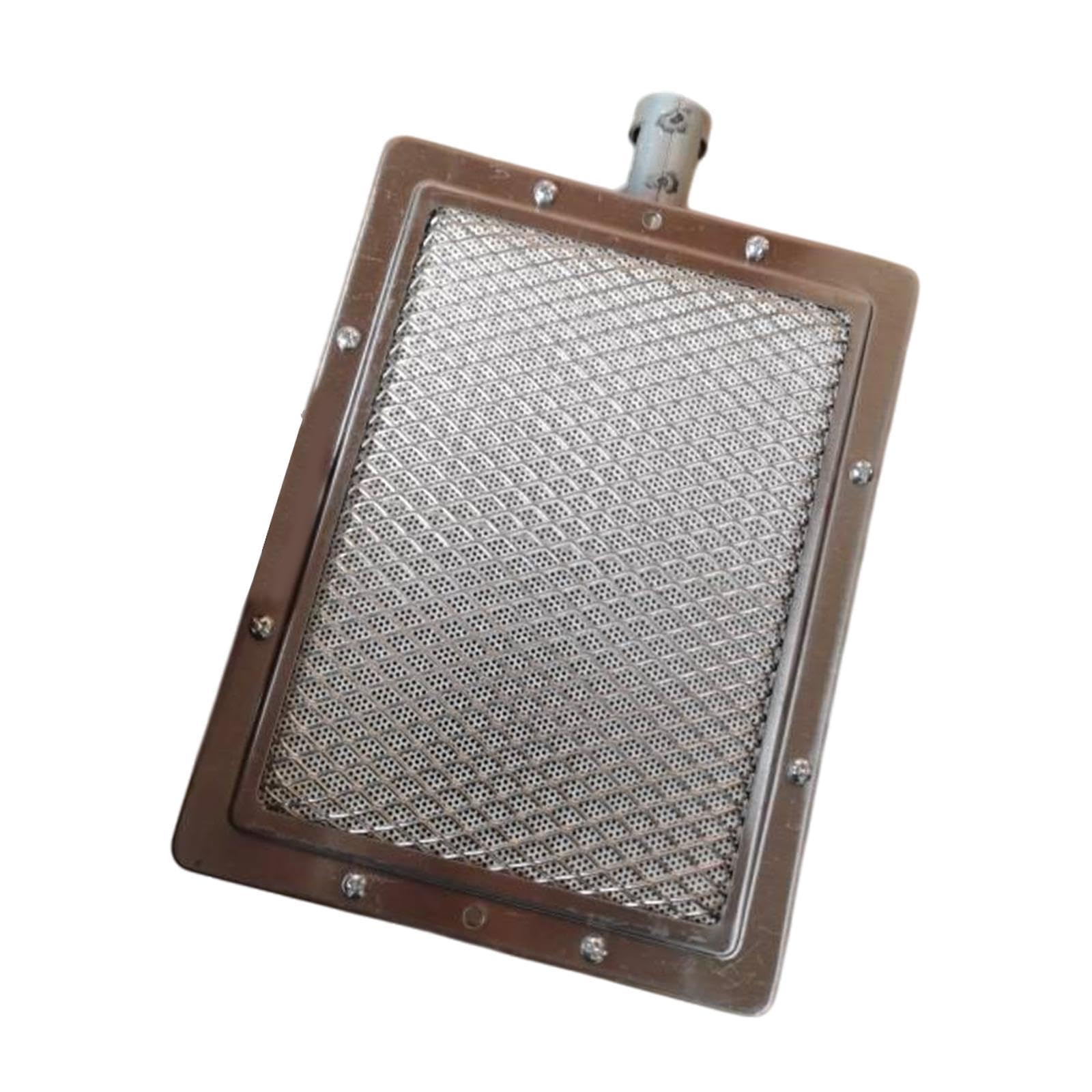 Quemador Infrarrojo de Gas para Barbacoa, Quemador de Calefacción, Accesorios Metálicos Searbrenner, Quemador de Gas para Cocinar en Viajes de Camping, 22cmx17cm