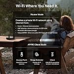 TP-Link Roam 6 AX1500 Wi-Fi 6 Travel Router (TL-WR1512X) - Dual-Band Portable Router | Easy Public WiFi Sharing | Hotel/RV Approved | Phone USB Tethering | Multi-Mode | OpenVPN & WireGuard
