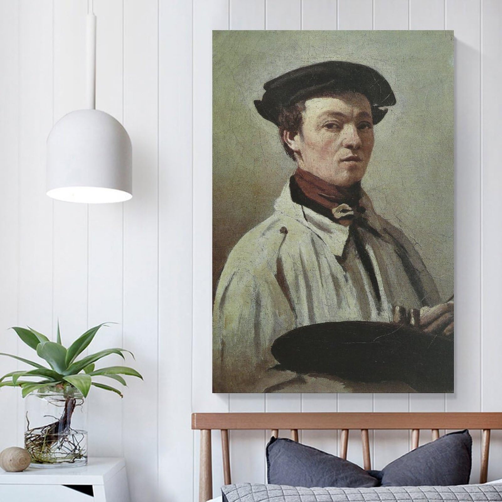 絵画 額装 世界の名画 ジャン＝バティスト・カミーユ・コロー F6美術