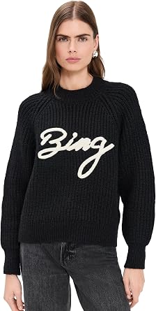 ANINE BING Womens Bing Kendrick Sweater