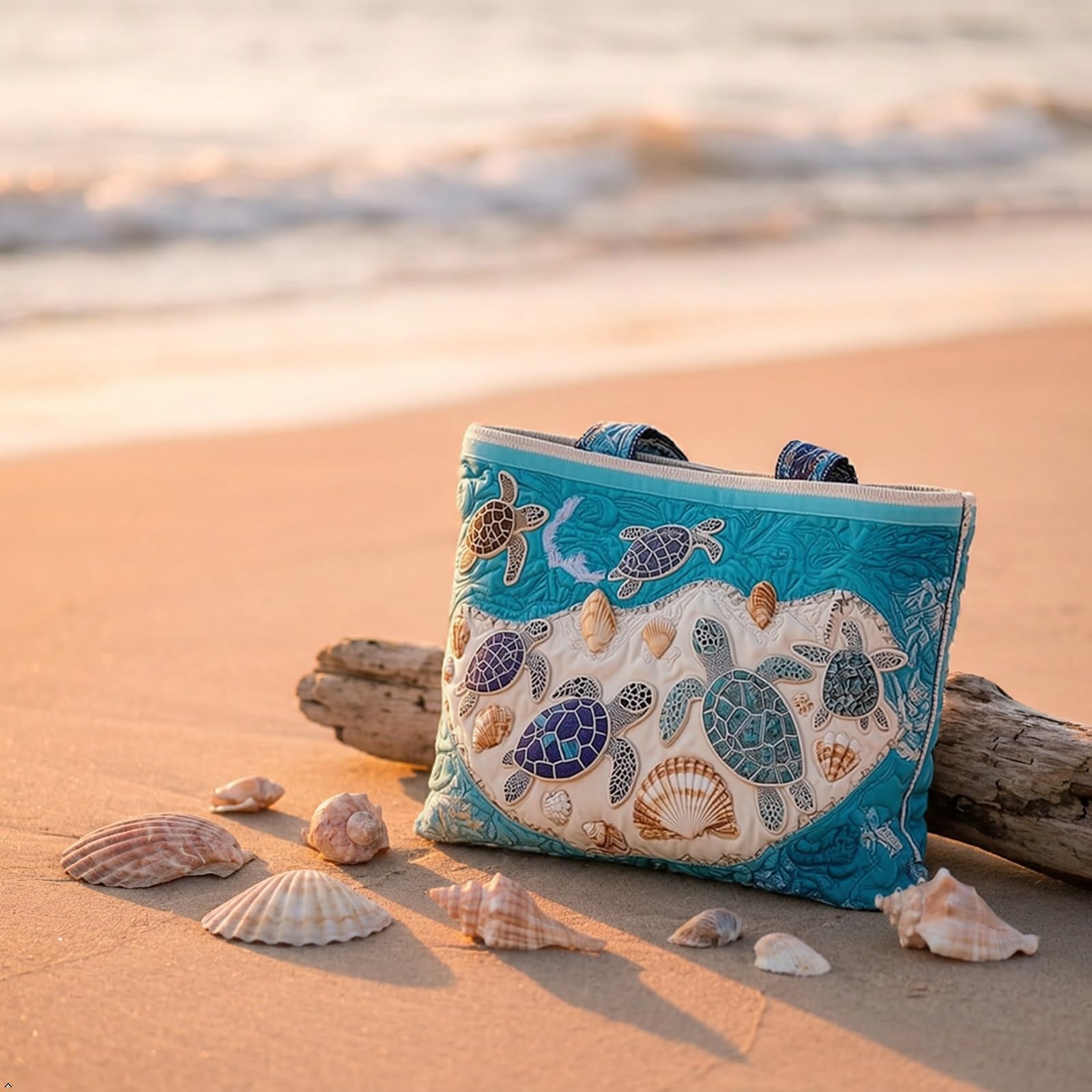 Borsa Spiaggia Mesh Impermeabile Leggera con Cerniera Viaggio Madre