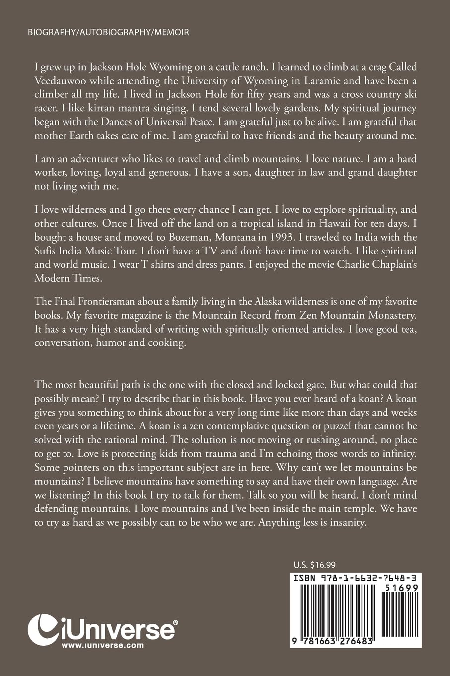 My Song of Secret Passages: A Memoir
