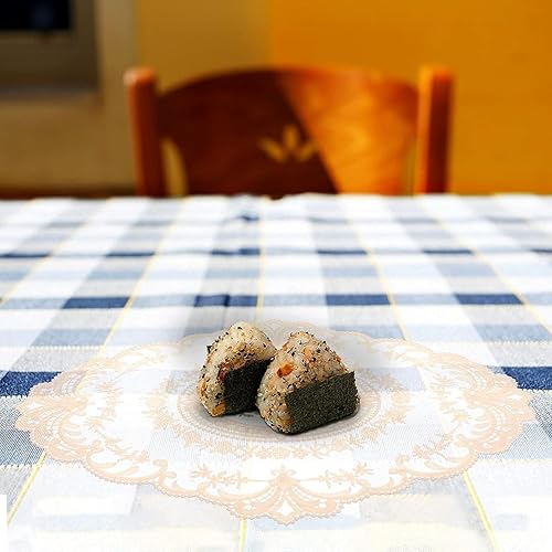 Miniatura 6 de 2 manteles individuales de encaje retro con tapetes, camino de mesa, estilo francés, para boda, cumpleaños, cena, fiesta, decoración del hogar