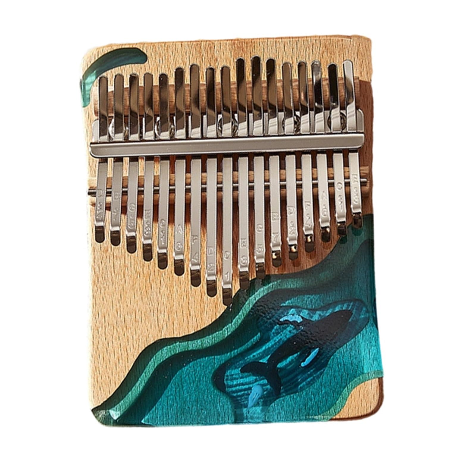 Pianoforte A Pollice In Legno Di Faggio 17 O 21 Note Kalimba Kalimba(3/4)