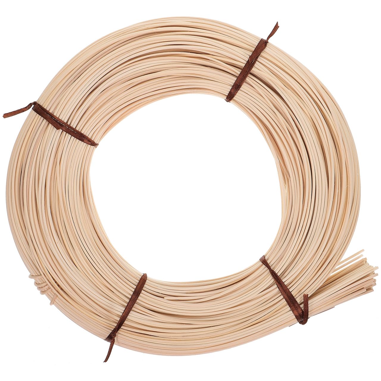 NUOBESTY Material De Ratán Natural En Rollo Para Reparación De Muebles De Mimbre Kit De Bricolaje Para Sillas Y Cestería 10.03X10.03X1.57 Pulgadas