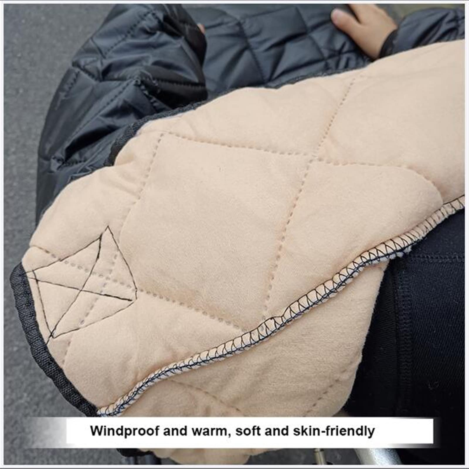 Manta para Silla de Ruedas Impermeable con Forro Polar para Adultos, Funda cálida y acogedora para Silla de Ruedas, para Personas Mayores discapacitadas.