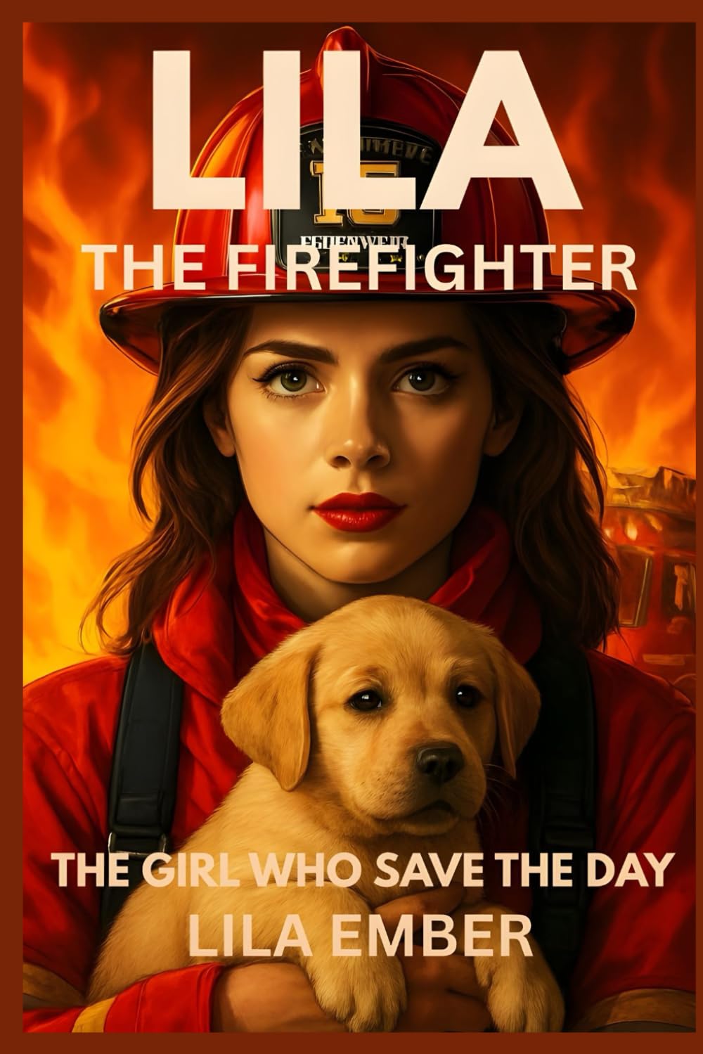 Lila the Firefighter: A Brave Young Heroine Who Faces the Flames to Save Her Town