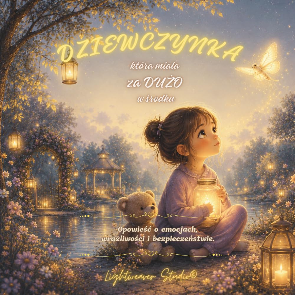 Dziewczynka, która miała za dużo w środku: Spokojna opowieść o emocjach, przeciążeniu i bezpieczeństwie (Lightweaver Emotional Stories)