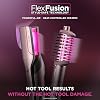 Shark FlexFusion Secador de aire de cerámica, alisador y rizador, color rosa, HD641S 3
