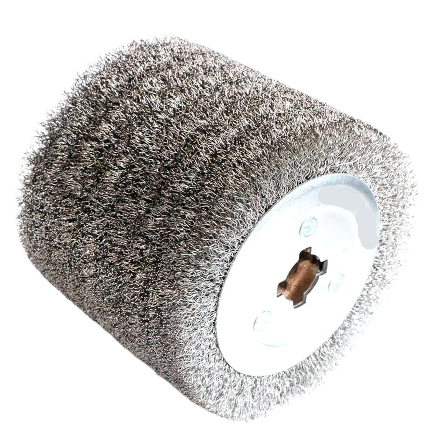 Compatible for Stainless Steel Wire Brush Wheel for Wood Deburring & Paint Polishing(Steel 0.15)
