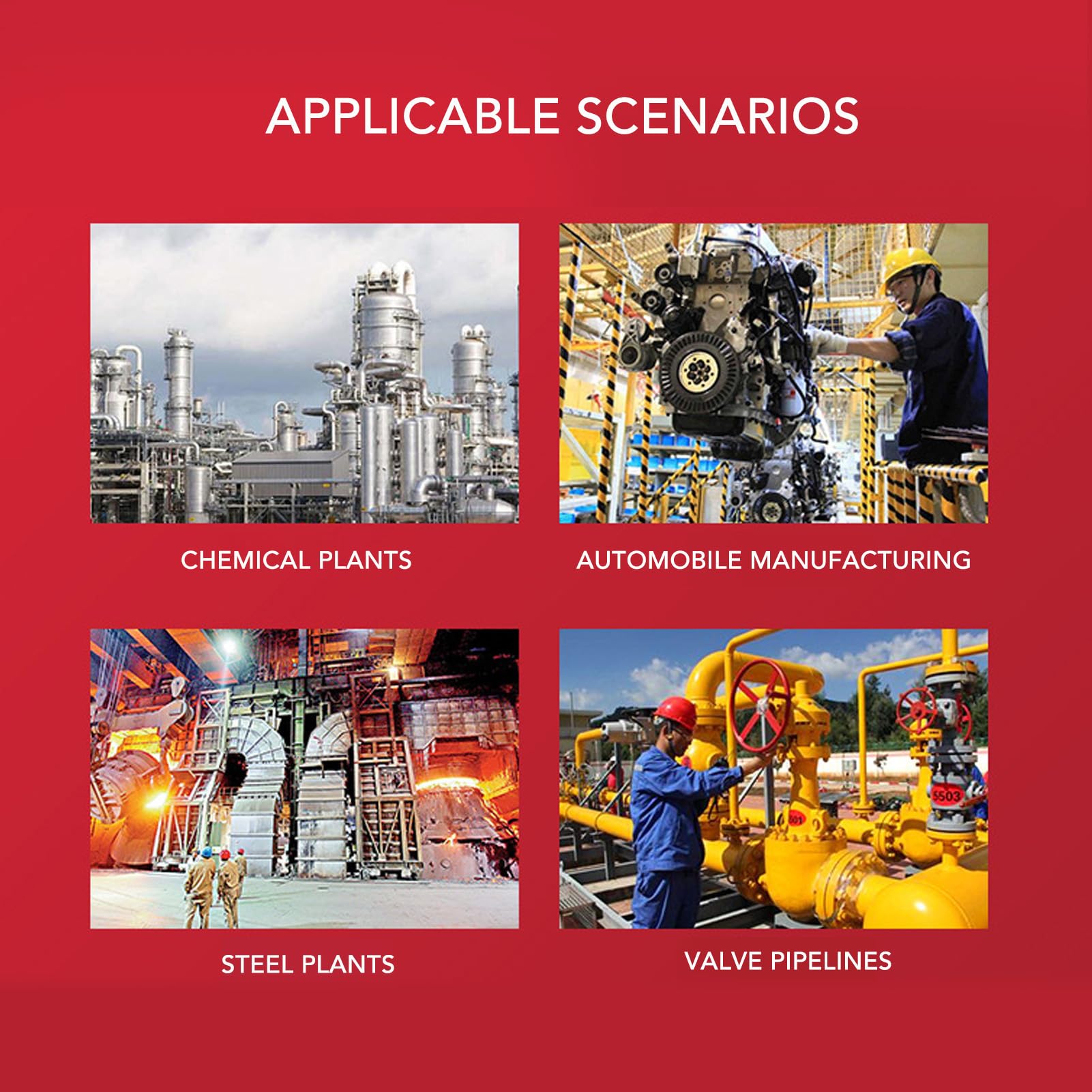 Nutriess Adjustable Ball Valve Lock Heavy Duty Handle Lock Device Industrial Lockout Tagout Devices Secure Safety Solution for Industrial Environments Prevents Unauthorized Access