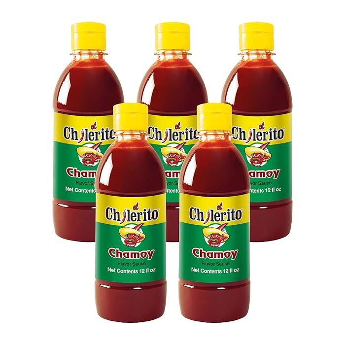 Buy 5 Pack EL CHILERITO Sauce Chamoy Flavor 355ml/ 12 Fl. Oz Mexican