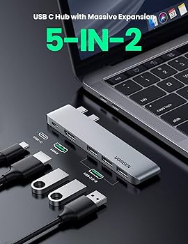 UGREEN Hub USB tipo C para 4K HDMI Thunderbolt 3 100W Power UGREEN Hub USB tipo C para 4K HDMI Thunderbolt 3 100W Power