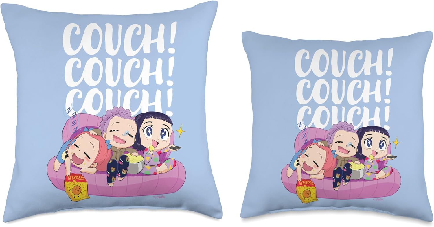 Kpop Demon Hunters Couch! Couch! Couch! Officially Licensed Throw Pillow
