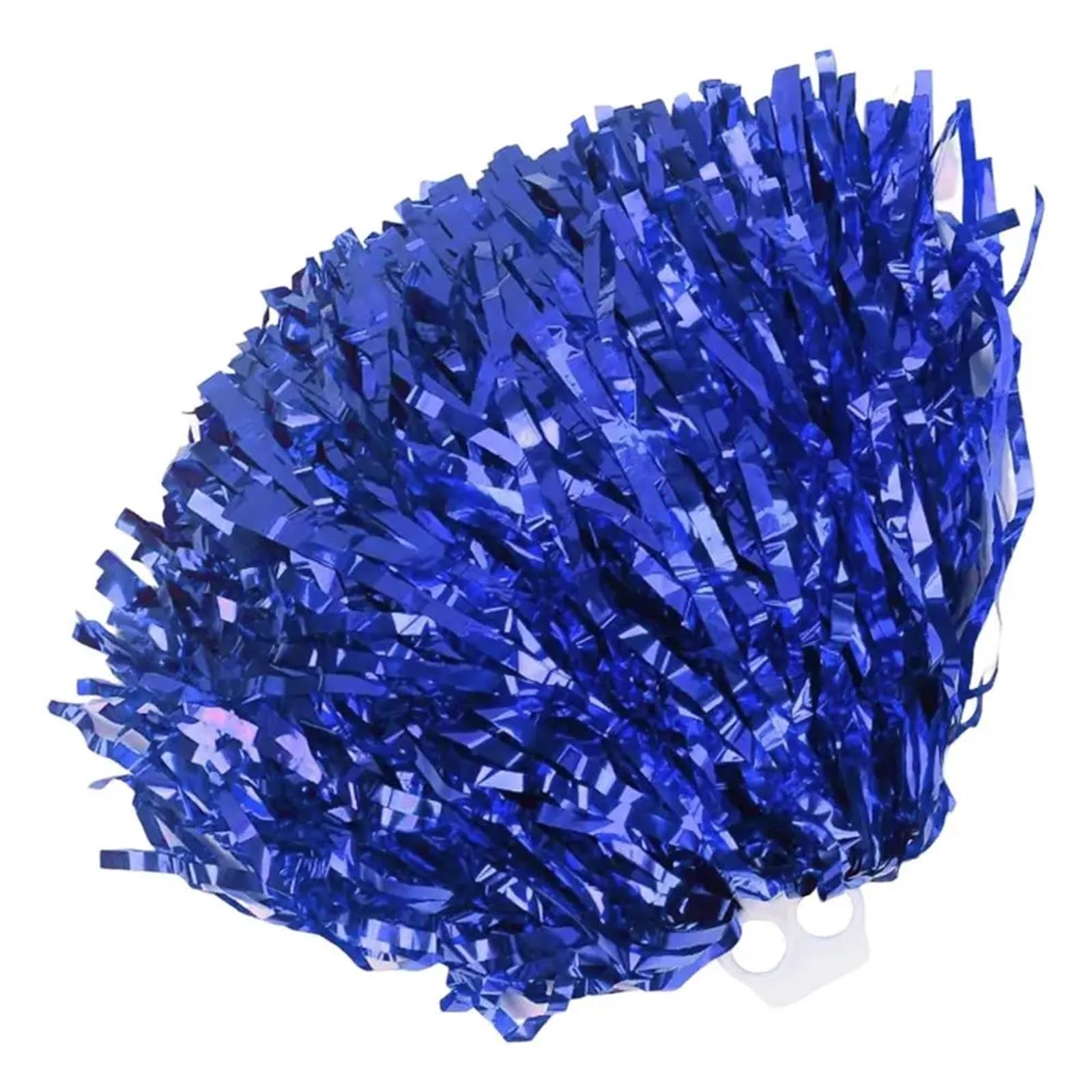 Cheerleader Pom Poms 30cm Cheerleader Hand Flower Dance Pom Poms Football Basketball Soccer Match Pompon Club Sports Cheering Ball(Blue)