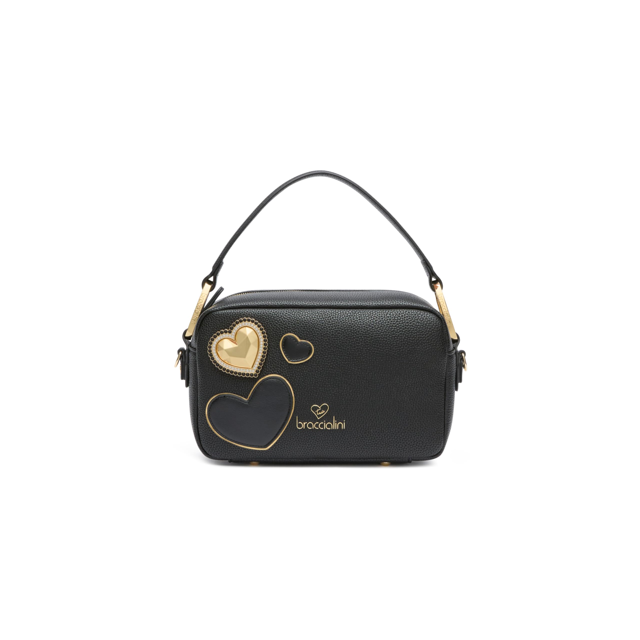 B Borsa a Spalla Donna Linea Jinny Mix firmata Braccialini