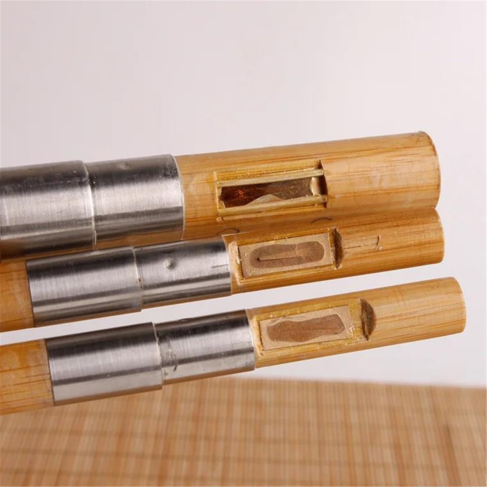Instrumento Étnico Chino Hulusi C Flauta De Bambú Hecha A Mano