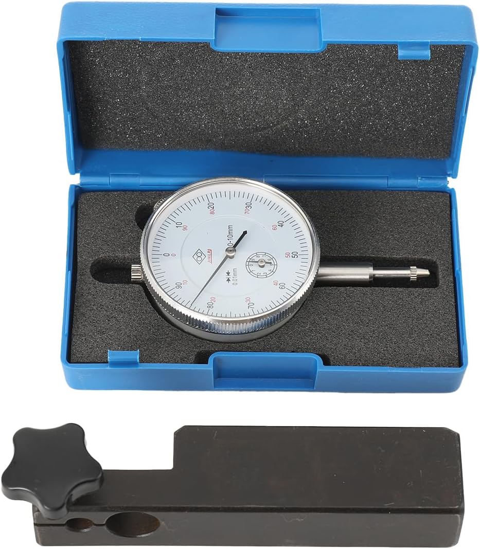 Sleeve Height and Counter Bore Gauge, Cylinder Liner Protrusion Measurement Tool, Dial Indicator for All Diesel Engines, Measuring Range : 0-0.39, Resolution: 0.00039, Reading: 0-100