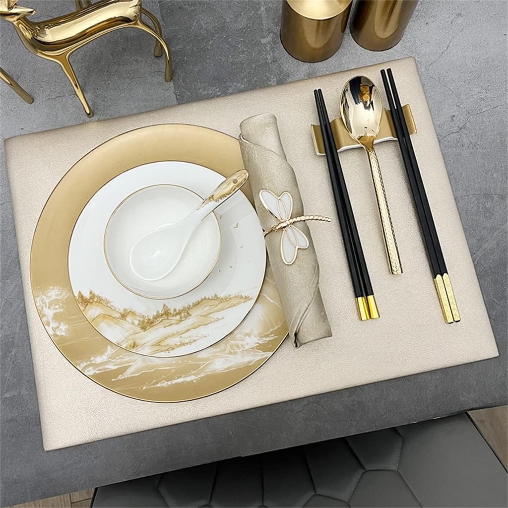 Whole Cutlery Set Dinner Plate Placemat Dinner Plate Plate Combination Table Decoration