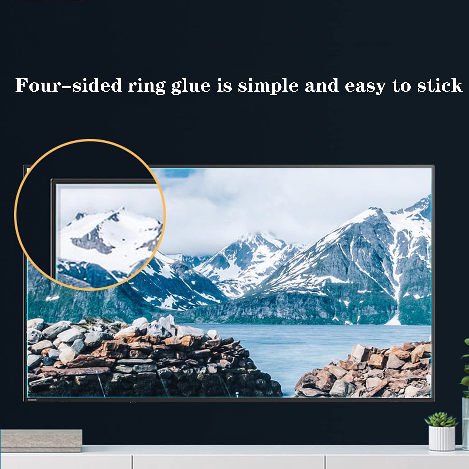 Proteggi Schermo per Monitor, antiriflesso, previene Il riflesso delle finestre, Filtro Luce Blu per ridurre Le Radiazioni, Adatto per LCD, LED, 4K OLED e QLED (32 inch 704X395mm)