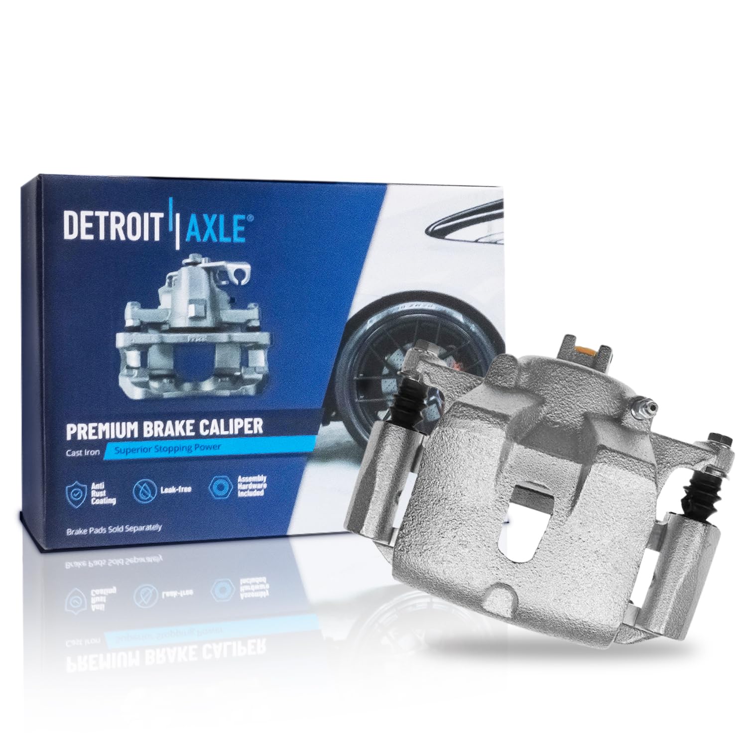 Detroit Axle - Front Left Brake Caliper for 2003-2008 Honda Pilot