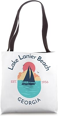 Lake Lanier Beach Georgia Tote Bag