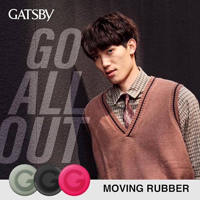 GATSBY Moving Rubber Extreme Mat Hair Wax - Fijación Fuerte, 80g miniatura 9