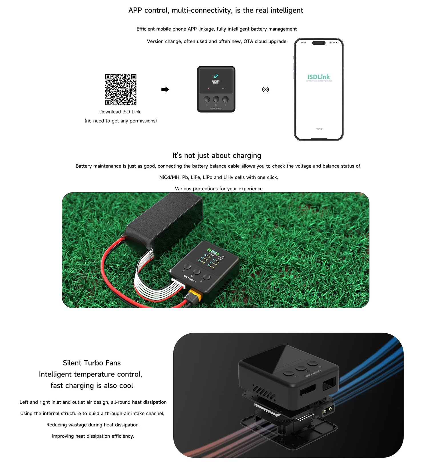 608PD DC 240W 10A 5A USB C PD3.1 Szybka inteligentna ładowarka Lipo LiHV Life NIMH Battery Balance XT60 do ładowarek ISDT RC FPV Racing Drony (608PD)