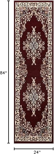 Vista 69 de Antep Rugs - Alfombra oriental de 6x9 con medallón tradicional para interior Siesta (beige negro, 6 pies 7 pulgadas x 9 pies)