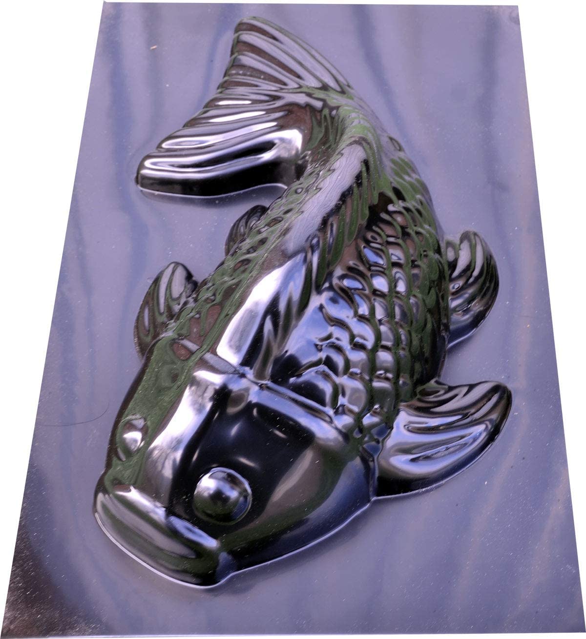 BETONEX3D Fish Cement Molds Plastic ABS 2mm - Fish Scale Concrete Mold - Fish Stone Decor Garden Aquarium Plastic Mold - Concrete Molds and Forms Animals Reusable