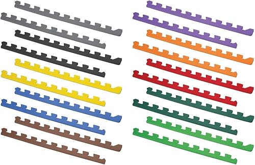 Miniatura 2 de Norsk - Alfombrillas de espuma de color sólido no tóxicas - Baldosas de espuma EVA entrelazadas