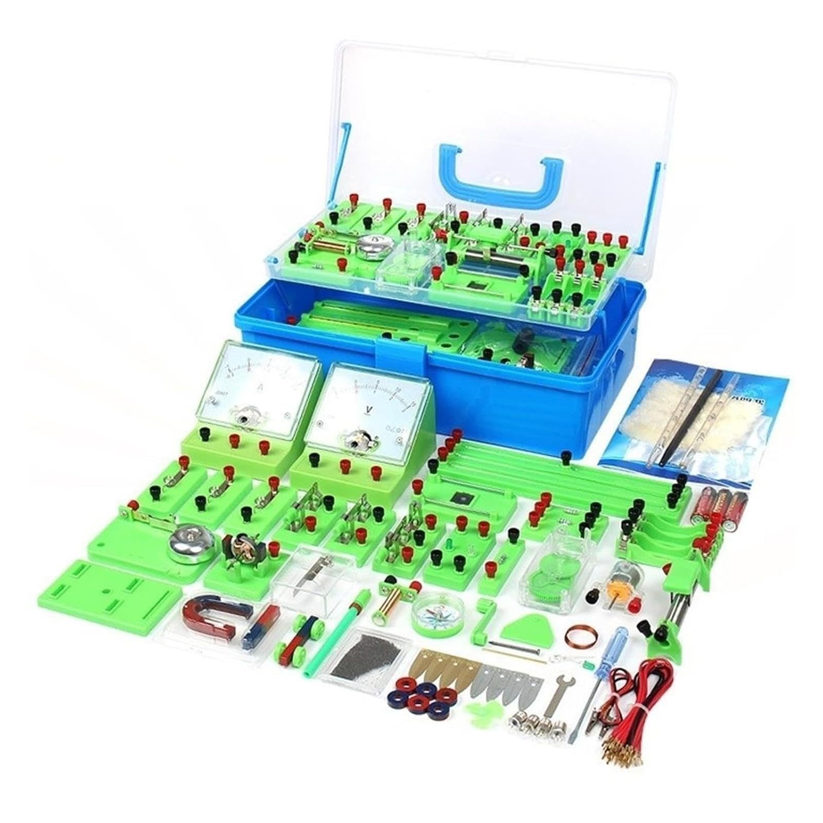 Scatola for esperimenti elettrici kit da laboratorio di elettromagnetismo