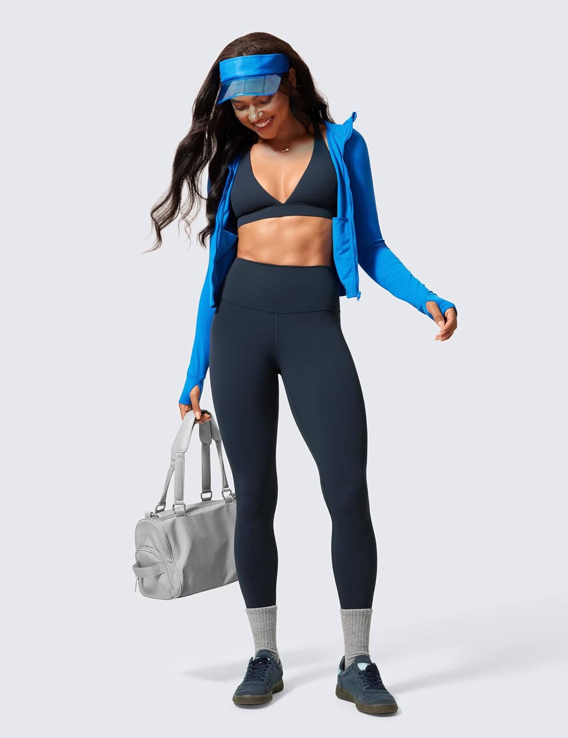 CRZ YOGA Butterlift Workout Leggings 25" - High Waisted Pilates Gym Athletic Womens Yoga Pants Buttery Soft - Image 3